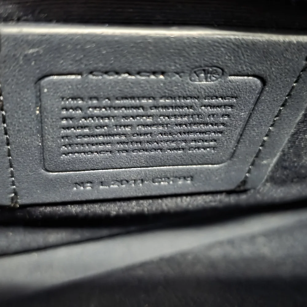 Coach Jes Crossbody In Signature Canvas,Kaffe Fassett Print LIMITED EDITION  - Picture 4 of 11